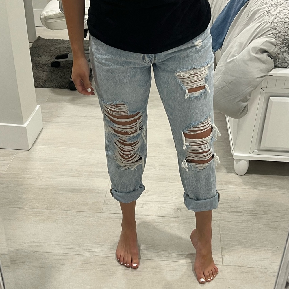 New High waisted mom jeans Aeropostale